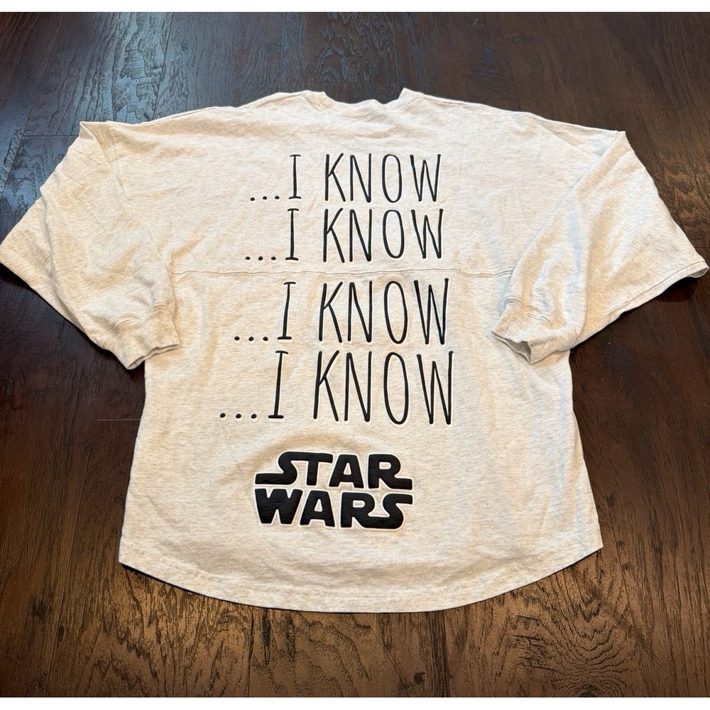 Disney Star Wars‎ I Know Spirit Jersey Small